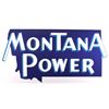 Image 3 : Original Early Montana Power Porcelain Sign RARE