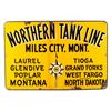 Image 1 : Northern Tank Line Miles City Montana Sign Early