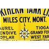 Image 8 : Northern Tank Line Miles City Montana Sign Early