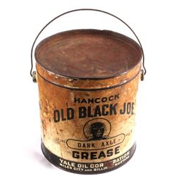 Old Black Joe Grease Can Yale Oil Miles City, Mont