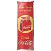 Image 1 : Coca-Cola Carton Embossed Sign circa 1938