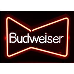 Budweiser Neon Lighted Advertising Sign