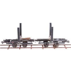 OR&W Railroad Logging Cars 7.5" Gauge Live Steam