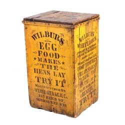 Wilbur Seed Meal Company c. 1890 Feed Box