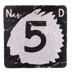 North Dakota Highway Sign