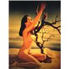 Image 4 : Early Nude Lady & Branch Lighted 3D Sign