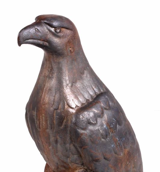 Original White Eagle Gasoline Cast Iron Statue
