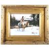 Image 1 : Howard Terpning (1927-) Giclee Canvas Print