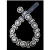 Image 2 : Navajo First Phase Silver Concho Belt c. 1860-1890
