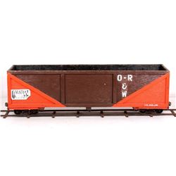 OR&W Gondola Car 7.5" Gauge Live Steam