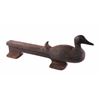 Image 2 : Cast Iron Duck Andiron Set circa 19th Century