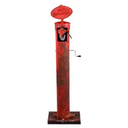 Service Station Air and Water Pump Stand c. 1920