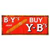 Image 1 : Early Buy B-Y's and Y-B's Cigar Tin Sign