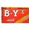 Image 2 : Early Buy B-Y's and Y-B's Cigar Tin Sign