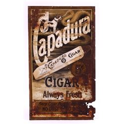Capadura 5¢ Cigar Sign
