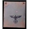 Image 6 : WWII German Achtung Porcelain Skull & Bones Sign