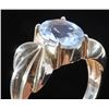 Image 6 : 10k Gold and Aquamarine Ring