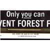 Image 4 : Smokey Bear U.S. Forest Service Porcelain Sign
