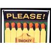 Image 6 : Smokey Bear U.S. Forest Service Porcelain Sign