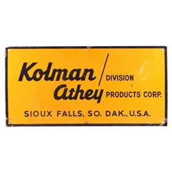 Kolman Athey Sign from Siuox Falls South Dakota