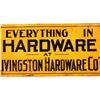 Image 6 : Livingston Hardware Sign from Montana