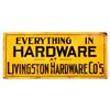 Image 7 : Livingston Hardware Sign from Montana