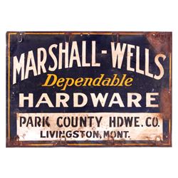 Park County Hardware Sign Livingston Montana