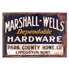 Park County Hardware Sign Livingston Montana