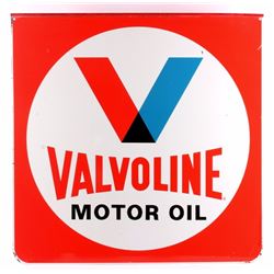 Valvoline Motor Oil Double Sided Sign c. 1954