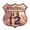 Image 1 : Montana US 12 Highway Sign