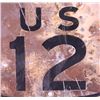Image 6 : Montana US 12 Highway Sign