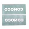 Image 6 : Conoco Gas Pump Glass Inserts (2) Green