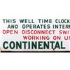 Image 5 : Continental Oil Company Porcelain Well Sign