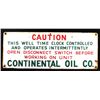 Image 7 : Continental Oil Company Porcelain Well Sign