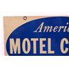 Image 2 : American Motel Credit Cards Sign