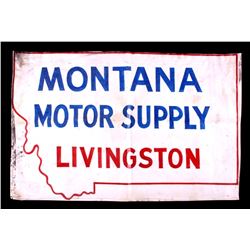 Montana Motor Supply Livingston Montana Banner
