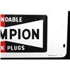 Image 6 : Champion Spark Plugs Double Sided Sign c. 1971