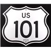 Image 1 : U.S. Route 101 Sign from California