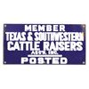 Image 9 : Texas & Southwestern Cattle Raisers Porcelain Sign