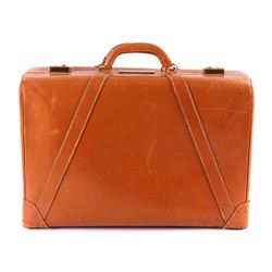 Cowhide Leather Suitcase