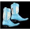 Image 2 : Antique Fyre Turquoise Thunderbird Cowboy Boots