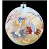 Image 1 : Antique Persian Mother of Pearl Polo Scene Pendant