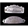 Image 1 : Great Northern Railway Brakeman Hat Badges