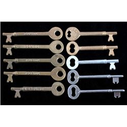 Northern Pacific Railroad Caboose Keys Early