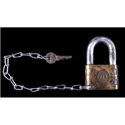 Southern Railway Padlock w/ Key