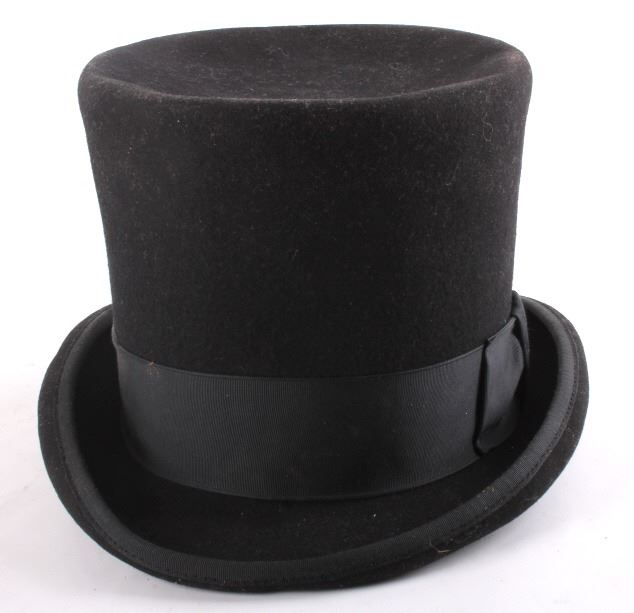 Antique Dorfman Pacific Wool Top Hat