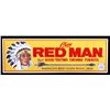 Image 1 : Red Man Chewing Tobacco Sign