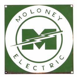 Moloney Electric Porcelain Enamel Sign
