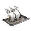 Image 1 : Clipper Snail Shell Bottle Cast Iron Inkwell 19th