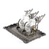 Image 4 : Clipper Snail Shell Bottle Cast Iron Inkwell 19th
